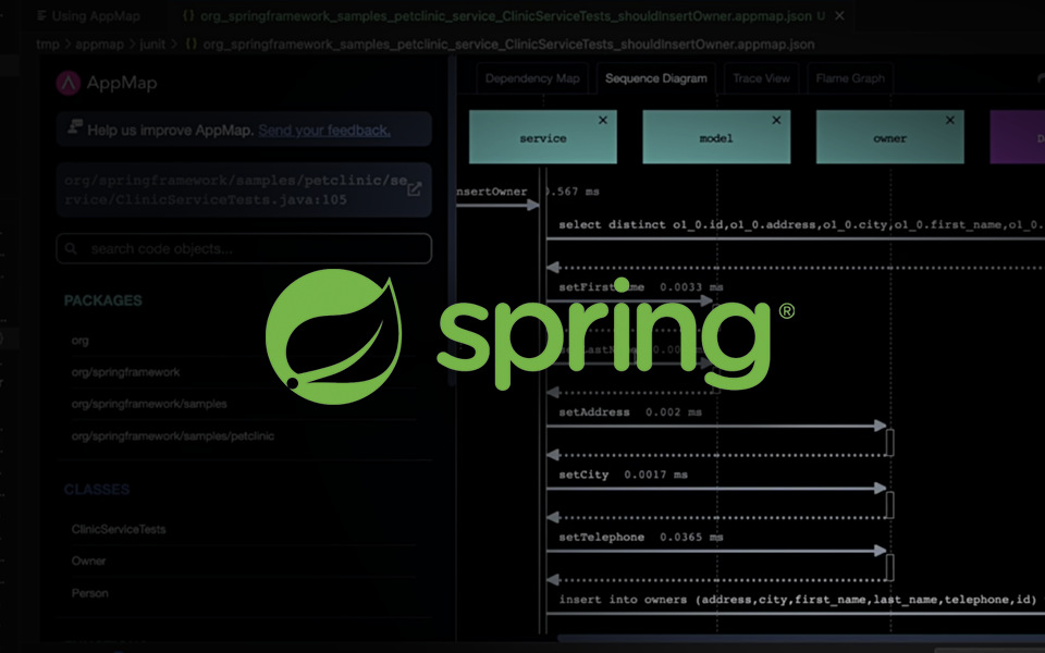 Visualize Java Spring application behavior in VS Code