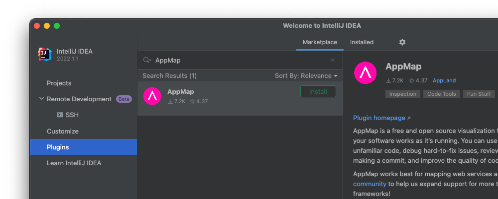 AppMap for JetBrains