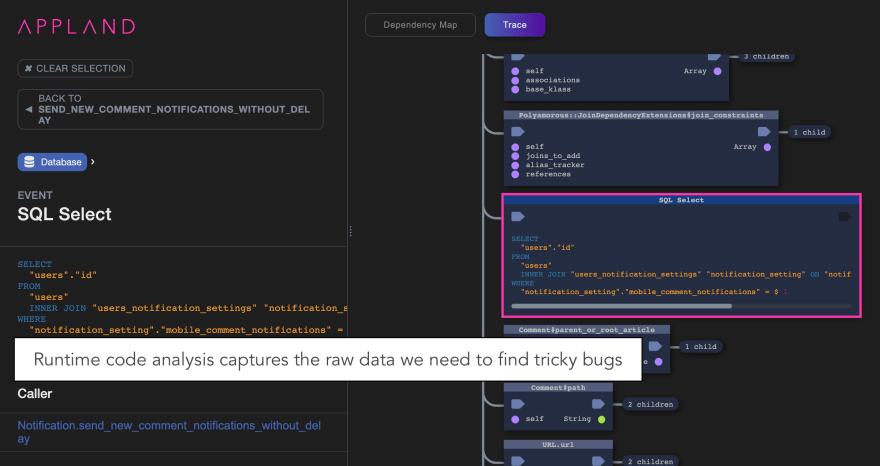 Runtime code analysis