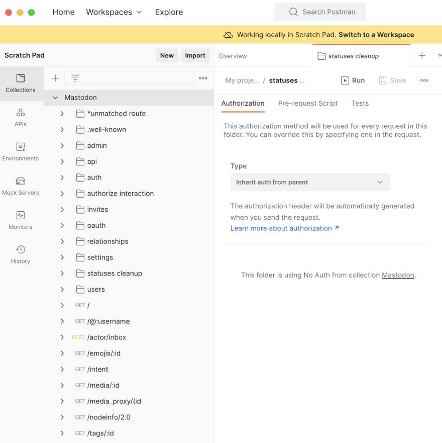 generating opanapi docs for mastodon