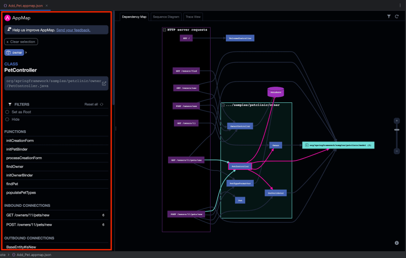 How to navigate a new codebase with AppMap