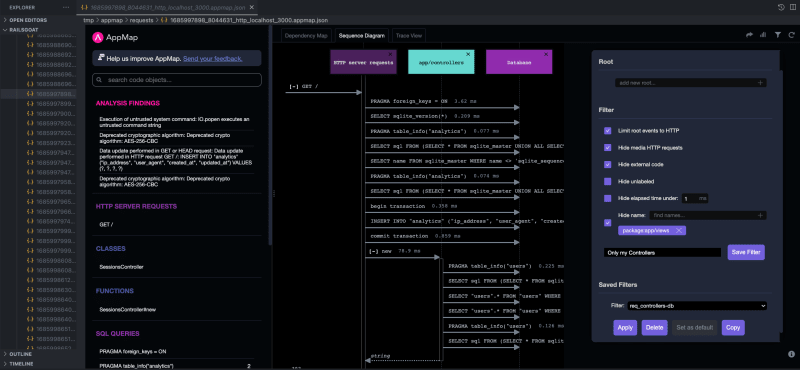 streamline and focus your AppMap Diagrams